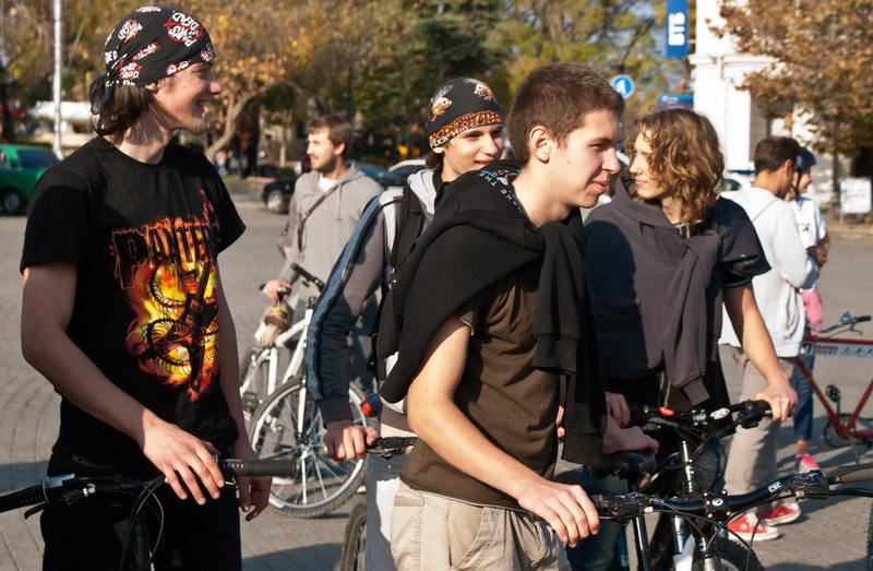 В Севастополе провели велопробег «Пересаживаемся на эко»