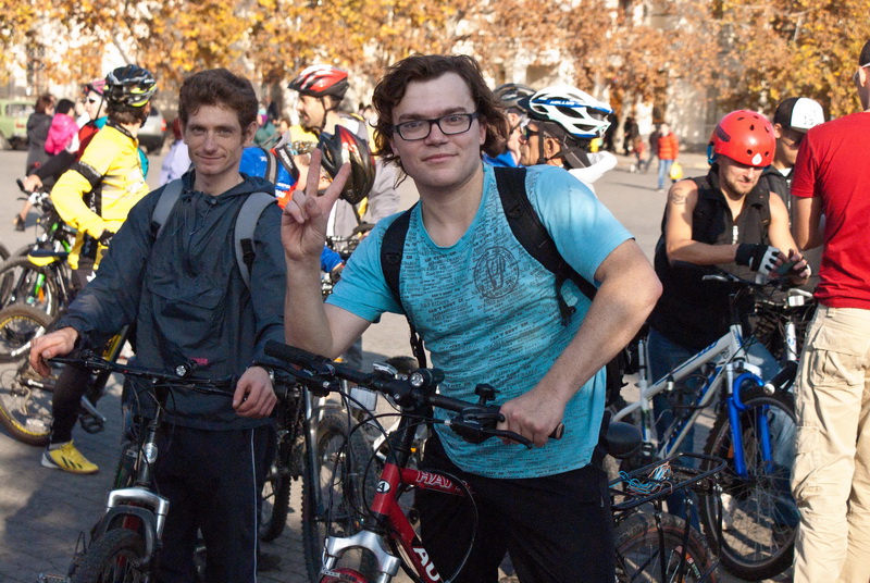 В Севастополе провели велопробег «Пересаживаемся на эко»