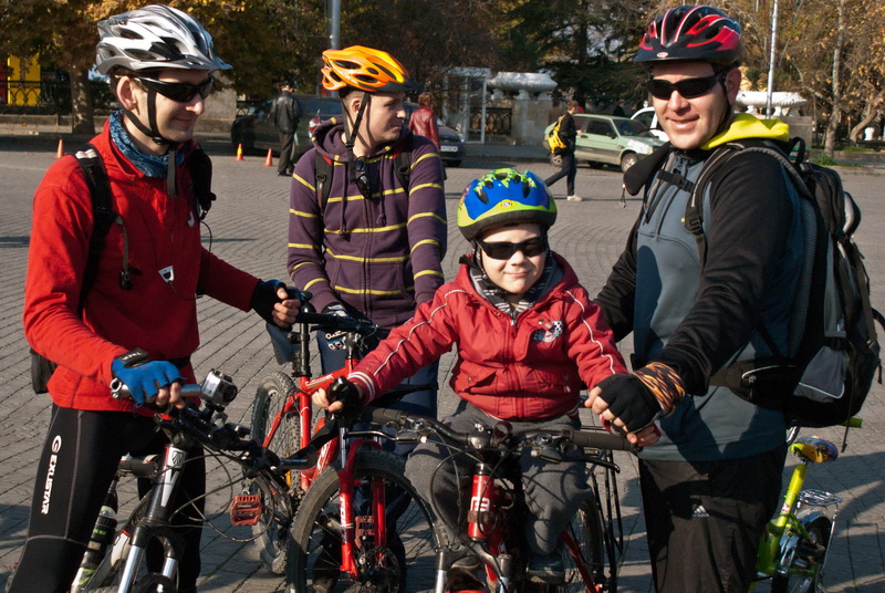 В Севастополе провели велопробег «Пересаживаемся на эко»
