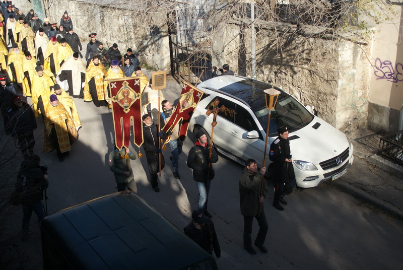 В Севастополе в День Андрея Первозванного провели крестный ход