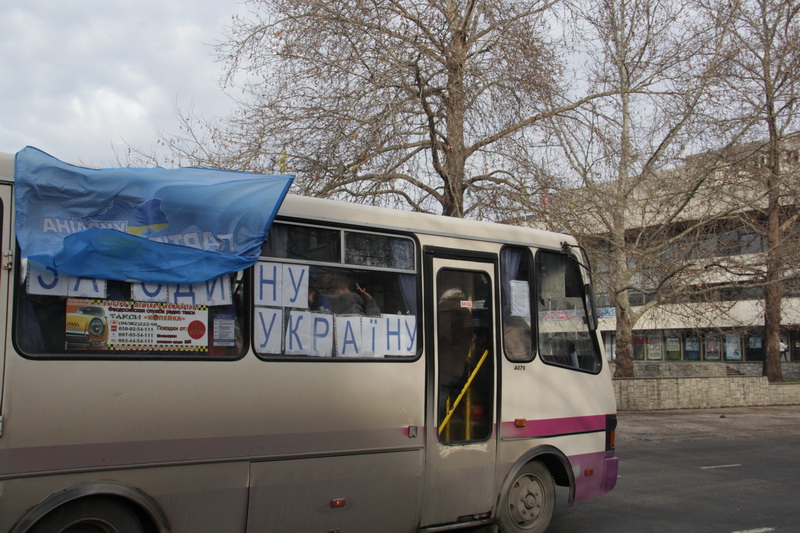 В Симферополе прошел митинг против государственного переворота