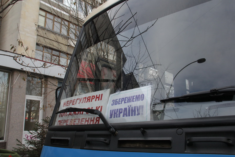 В Симферополе прошел митинг против государственного переворота