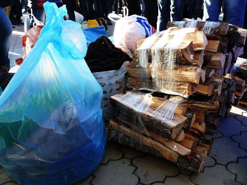 В Киев с лозунгами «Украина – не майдан» уехала еще тысяча крымчан