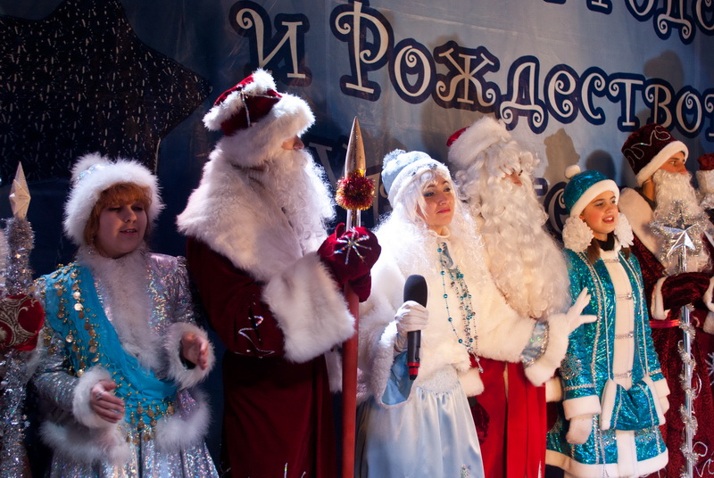 В Севастополе начали отмечать Новый год