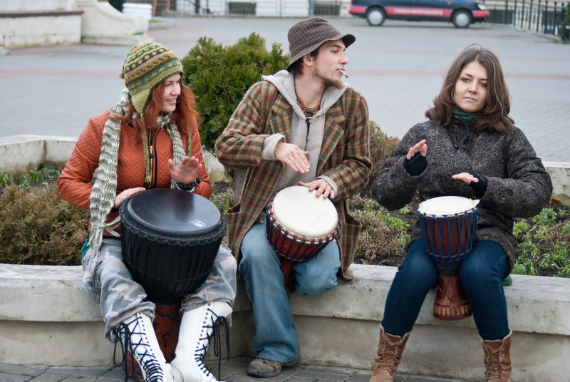 В Севастополе встречали праздник рождения солнца