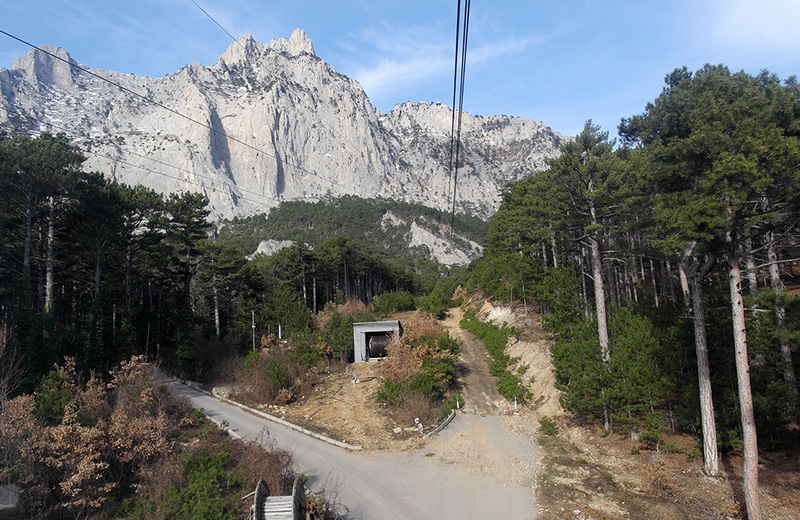 На канатной дороге «Мисхор – Ай-Петри» заменили несущий канат