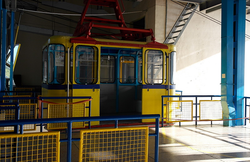 На канатной дороге «Мисхор – Ай-Петри» заменили несущий канат