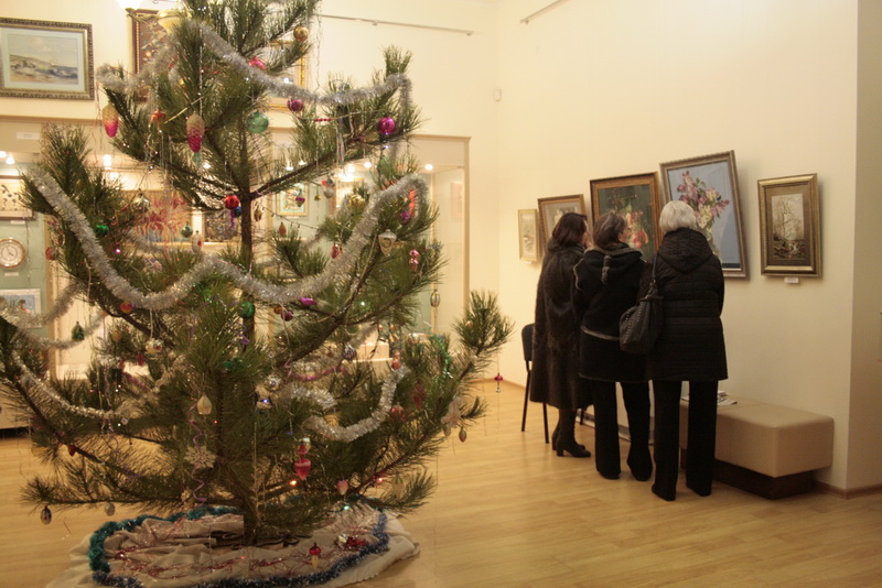 В музее истории Симферополя проходит новогодняя выставка