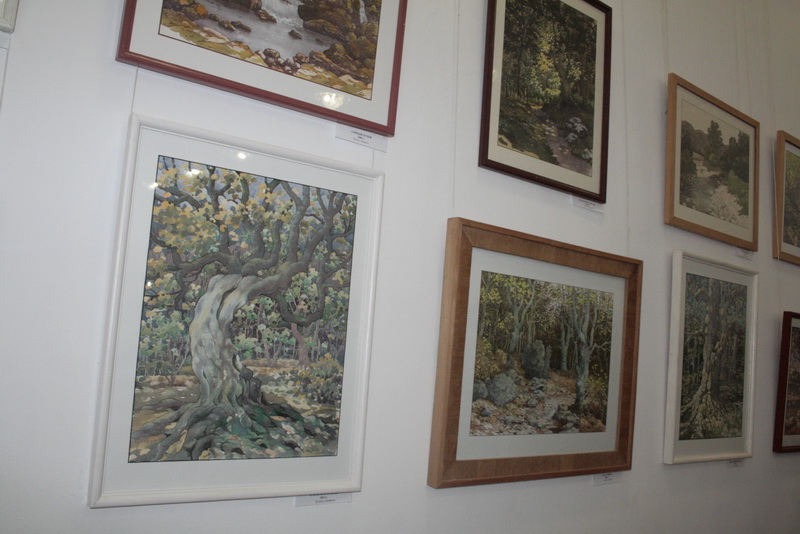 В Симферополе открылась выставка акварели крымского архитектора