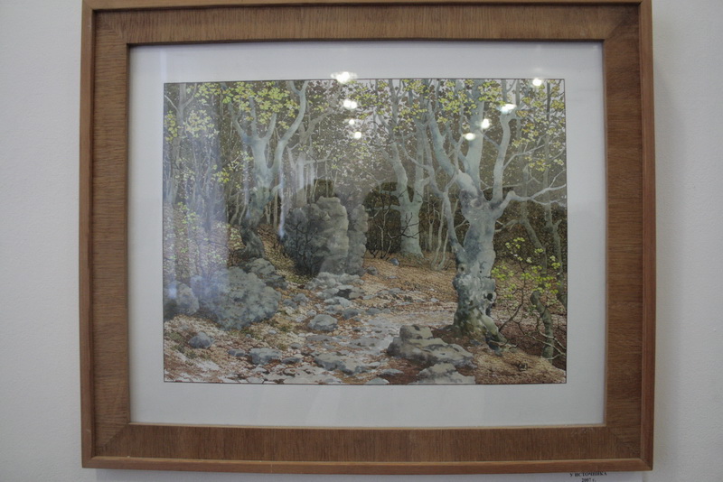 В Симферополе открылась выставка акварели крымского архитектора