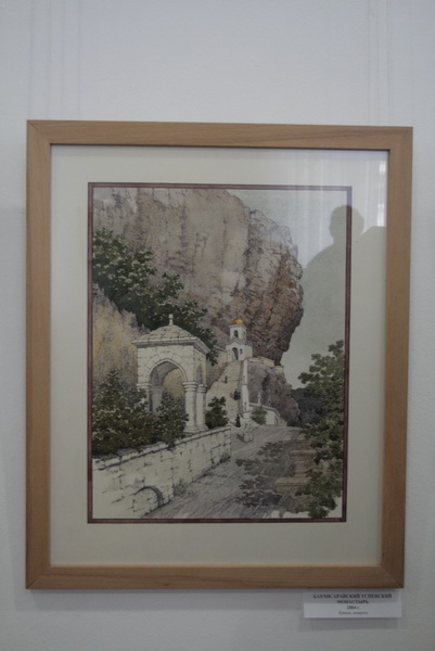 В Симферополе открылась выставка акварели крымского архитектора