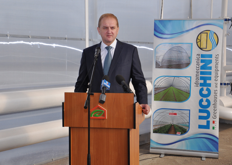 В Крыму открыли новый тепличный комплекс