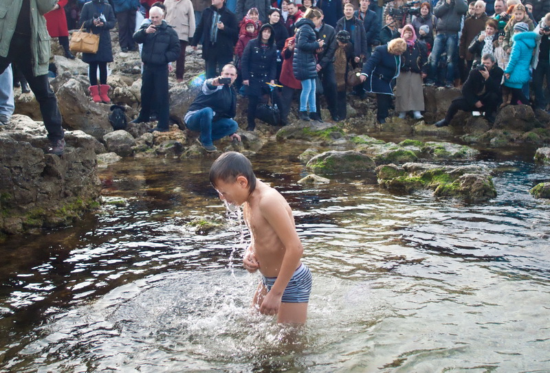 В Севастополе отметили Крещение