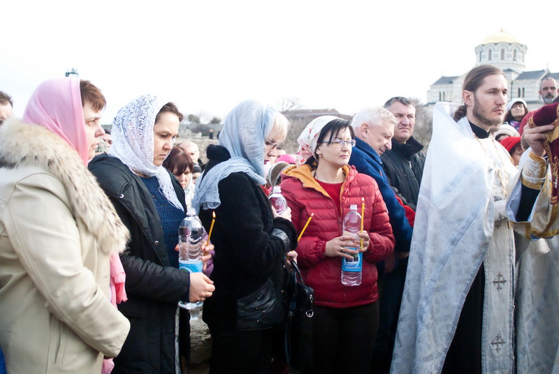В Севастополе отметили Крещение