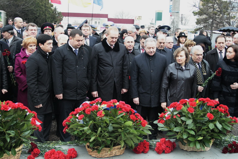 В Симферополе отметили День Соборности и Свободы Украины