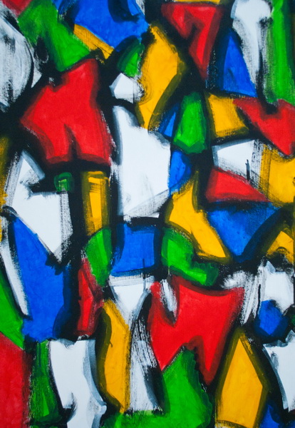 В Севастополе проходит выставка крымского абстракциониста