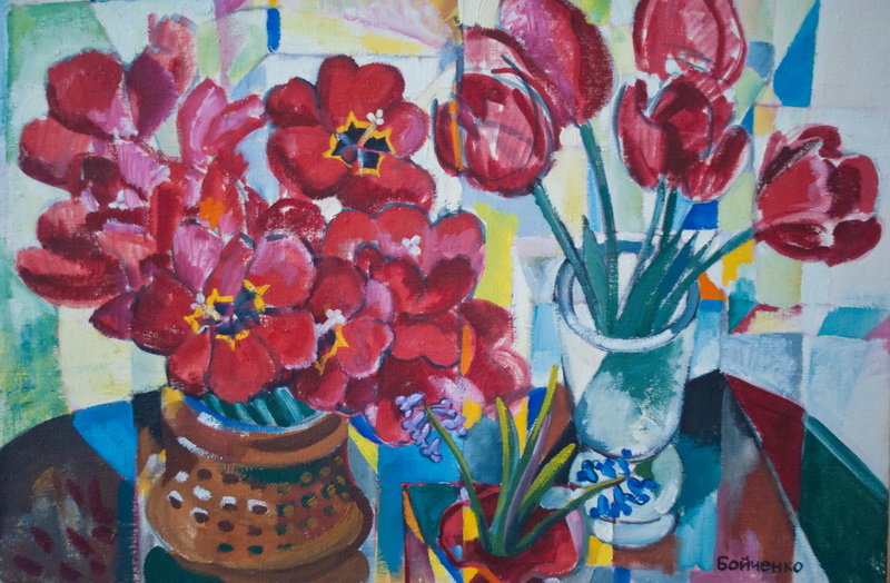 В Севастополе проходит выставка крымского абстракциониста