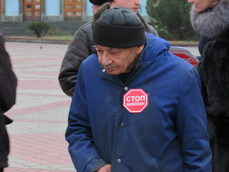 В Симферополе прошла очередная акция «Стоп майдан»