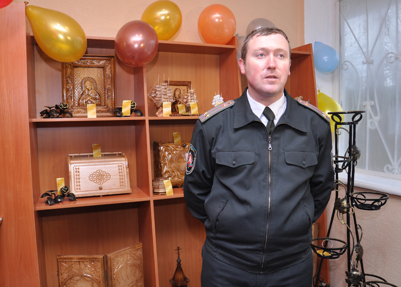 При исправительной колонии в Симферополе открылась лавка сувениров