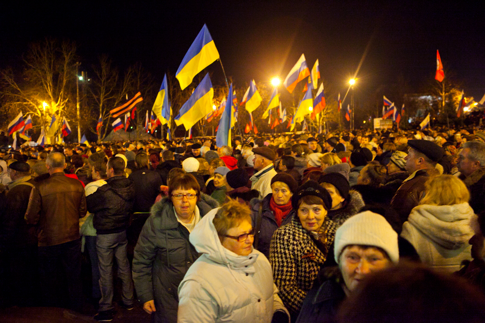 В Севастополе общегородской митинг собрал 5 тыс. человек