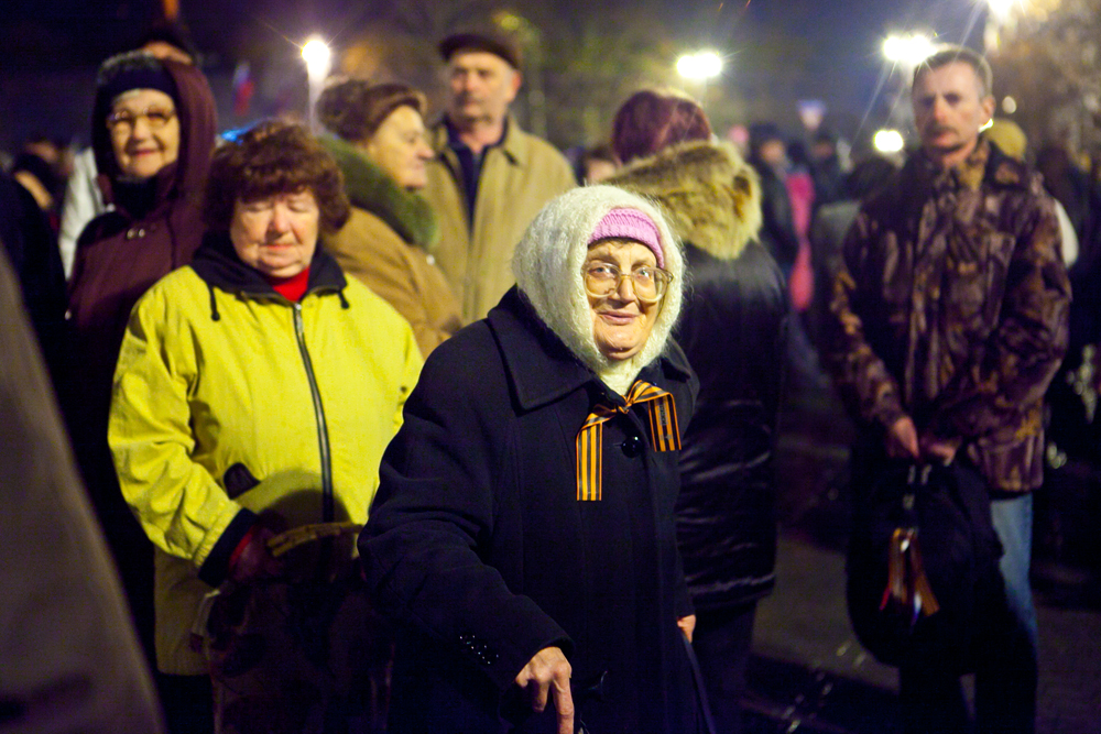 В Севастополе общегородской митинг собрал 5 тыс. человек