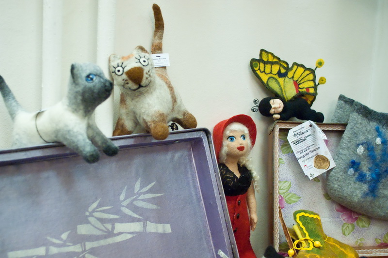 В Севастополе открылась выставка изделий из войлока