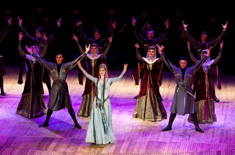 В Севастополе выступил грузинский балет