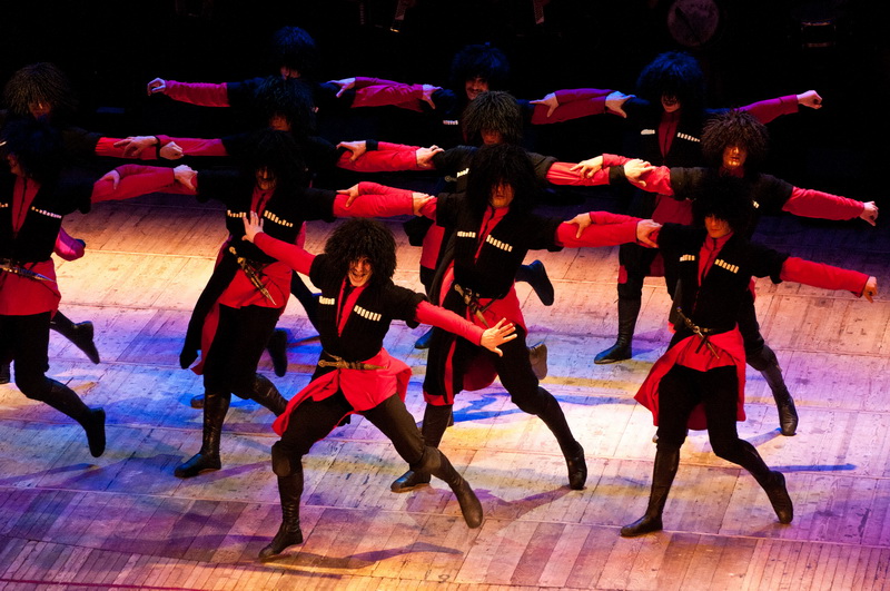 В Севастополе выступил грузинский балет