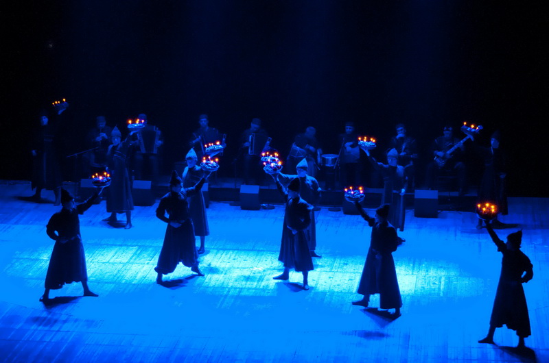 В Севастополе выступил грузинский балет