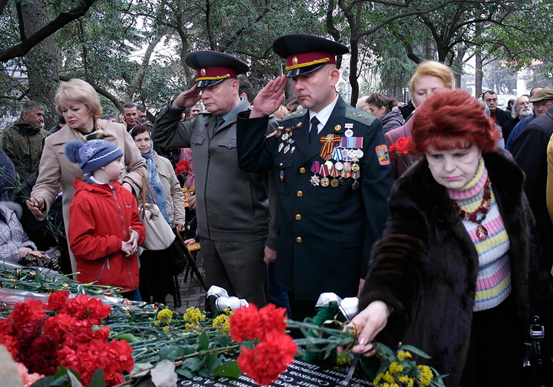 В Ялте чествовали ветеранов Афганской войны 
