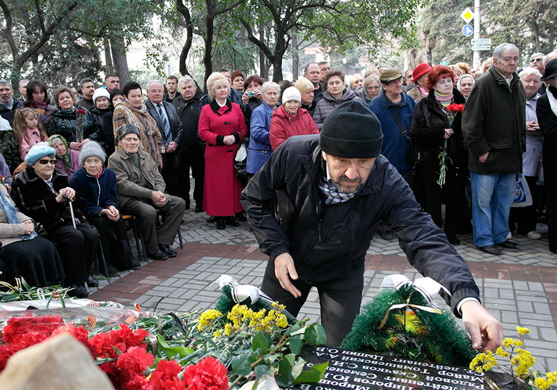 В Ялте чествовали ветеранов Афганской войны 