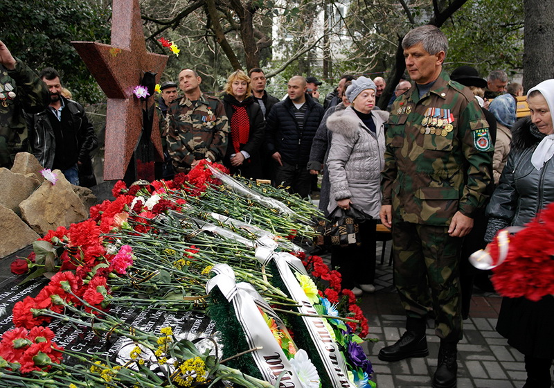 В Ялте чествовали ветеранов Афганской войны 