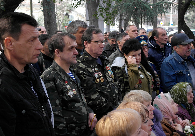 В Ялте чествовали ветеранов Афганской войны 