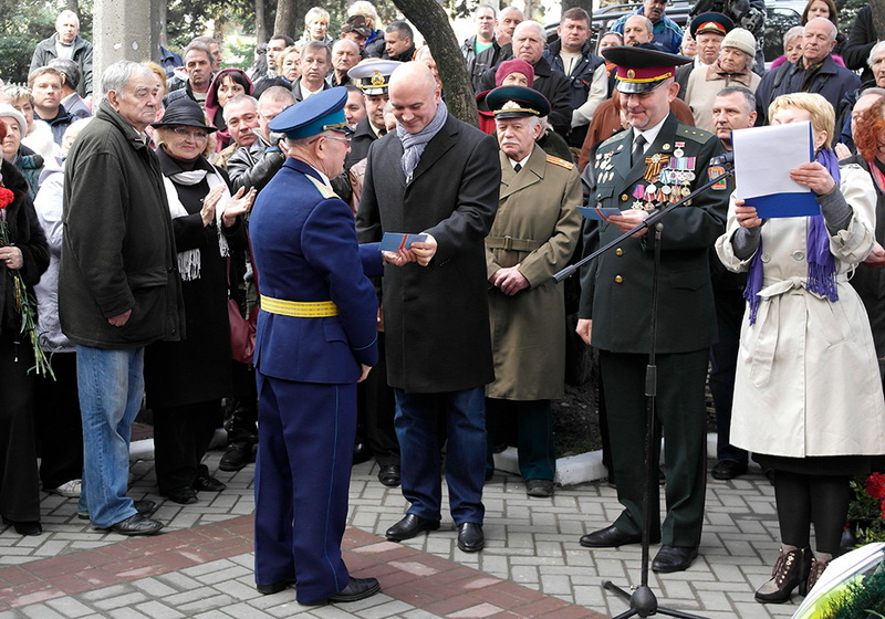 В Ялте чествовали ветеранов Афганской войны 
