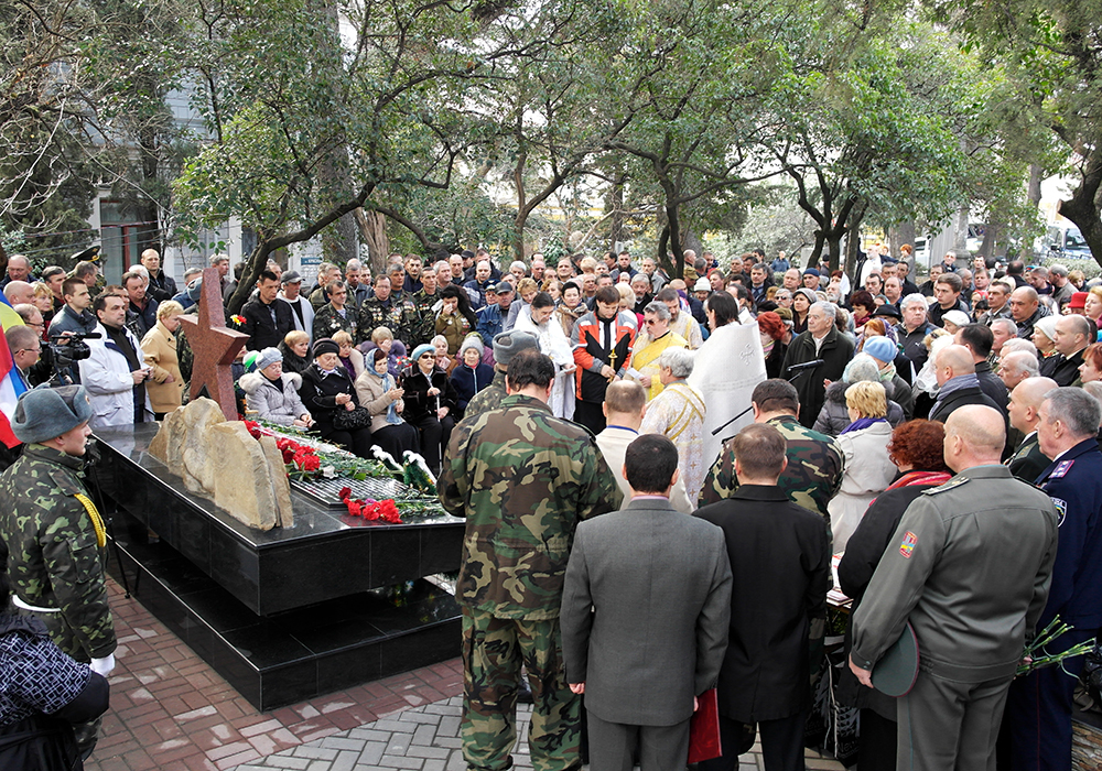 В Ялте чествовали ветеранов Афганской войны 