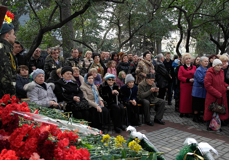 В Ялте чествовали ветеранов Афганской войны 