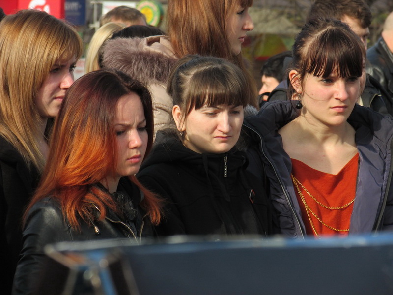 В Крыму почтили память погибших в Киеве правоохранителей