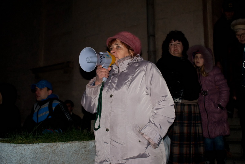В Севастополе провели митинг в поддержку «Беркута»