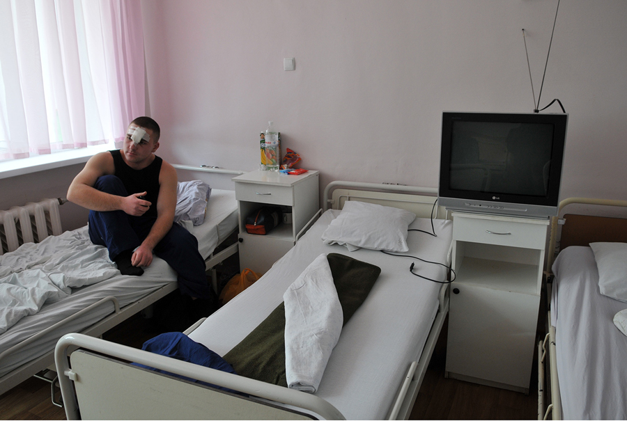 Раненые правоохранители: «Мы, военные, не хотим войны!»