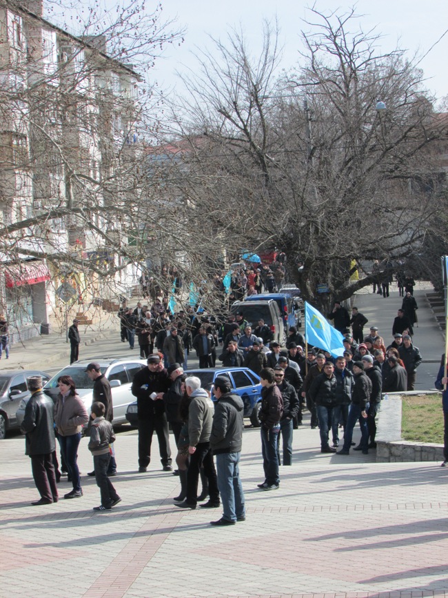 В Симферополе прошел митинг крымских татар