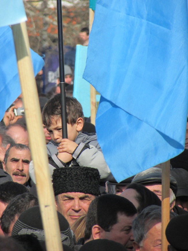 В Симферополе прошел митинг крымских татар