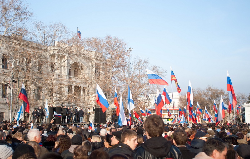 В Севастополе прошел митинг народной воли