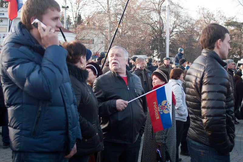 В Севастополе прошел митинг народной воли