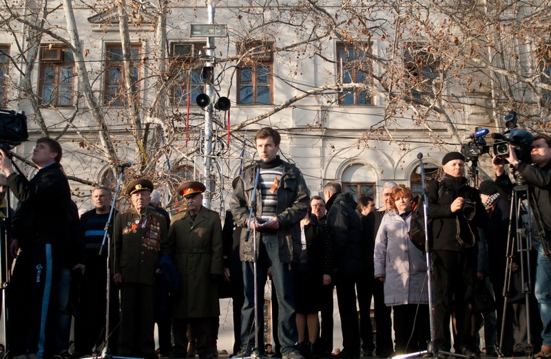 В Севастополе прошел митинг народной воли