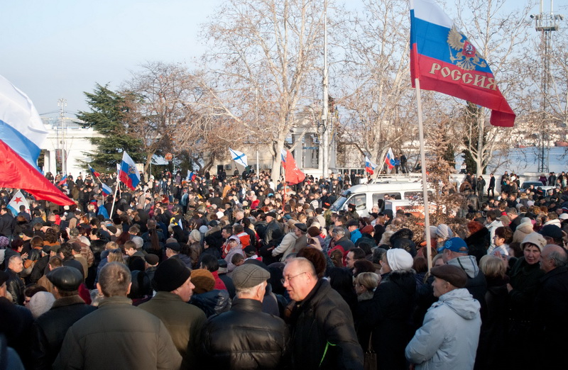В Севастополе прошел митинг народной воли