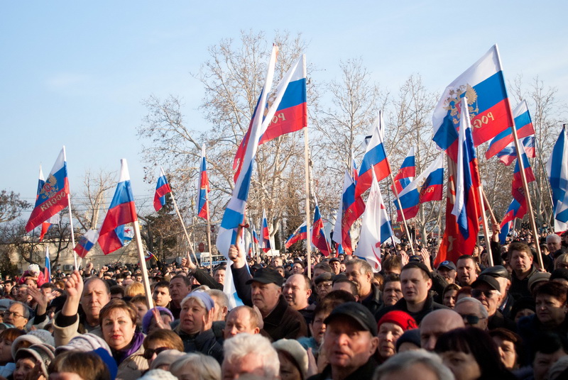 В Севастополе прошел митинг народной воли