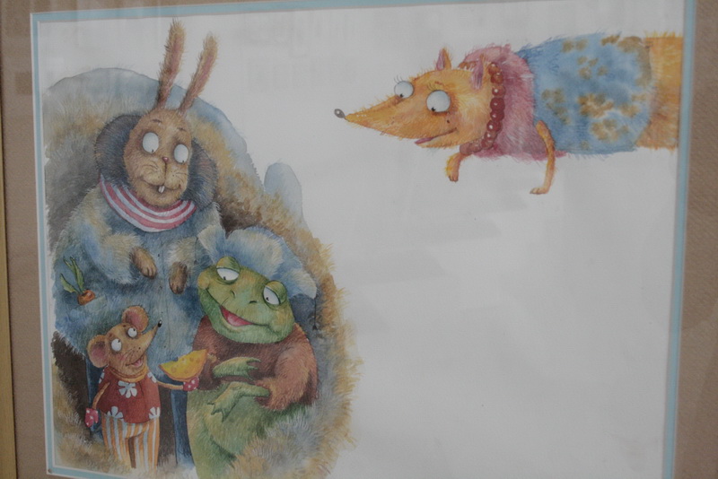 В Доме художника проходит выставка работ крымских иллюстраторов