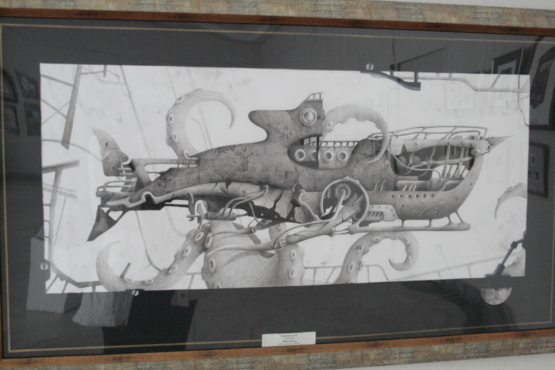 В Доме художника проходит выставка работ крымских иллюстраторов