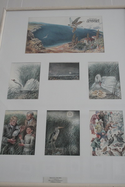 В Доме художника проходит выставка работ крымских иллюстраторов