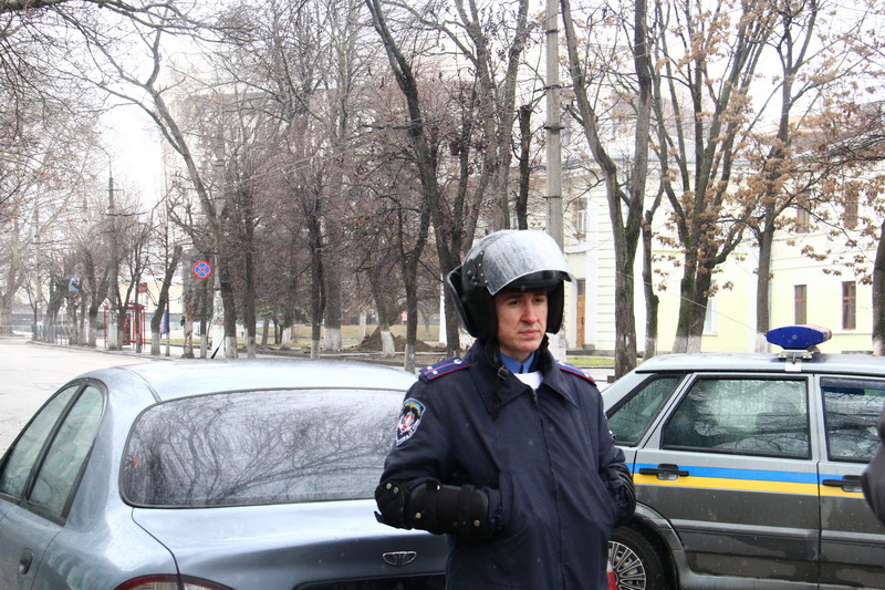 В Симферополе перекрыли центральные улицы